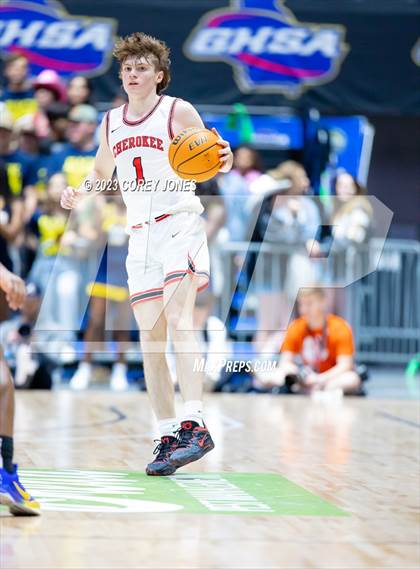 Thumbnail 2 in Wheeler vs Cherokee (GHSA 7A State Championship) photogallery.