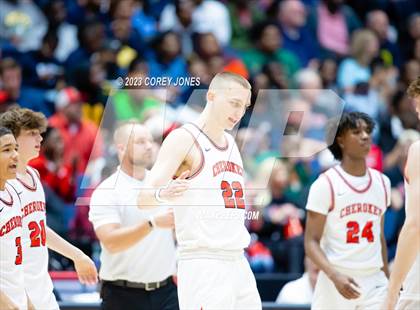 Thumbnail 2 in Wheeler vs Cherokee (GHSA 7A State Championship) photogallery.