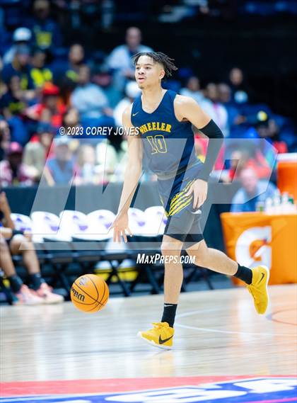 Thumbnail 3 in Wheeler vs Cherokee (GHSA 7A State Championship) photogallery.