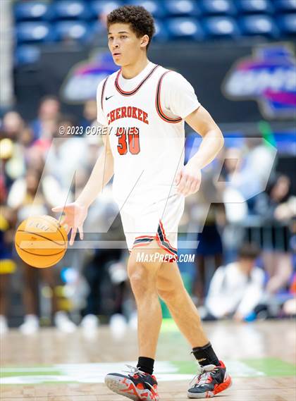 Thumbnail 3 in Wheeler vs Cherokee (GHSA 7A State Championship) photogallery.