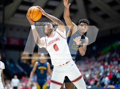 Thumbnail 2 in Wheeler vs Cherokee (GHSA 7A State Championship) photogallery.