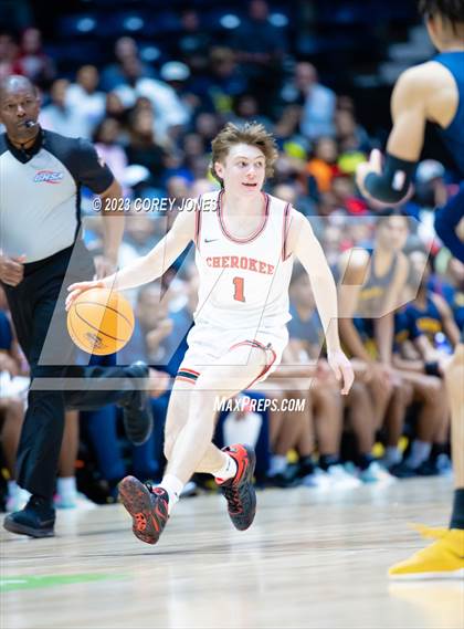 Thumbnail 2 in Wheeler vs Cherokee (GHSA 7A State Championship) photogallery.
