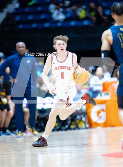 Thumbnail 3 in Wheeler vs Cherokee (GHSA 7A State Championship) photogallery.