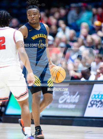 Thumbnail 2 in Wheeler vs Cherokee (GHSA 7A State Championship) photogallery.