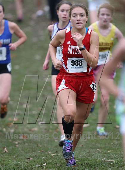Thumbnail 1 in NYSPHSAA Cross Country Championships (Girls Class C) photogallery.