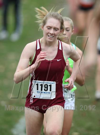 Thumbnail 1 in NYSPHSAA Cross Country Championships (Girls Class C) photogallery.