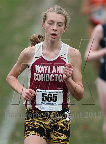 Thumbnail 1 in NYSPHSAA Cross Country Championships (Girls Class C) photogallery.