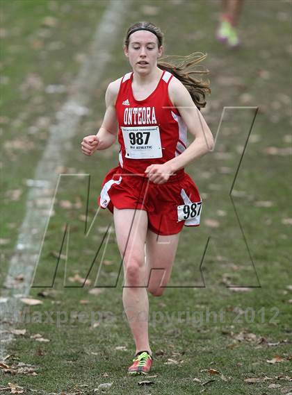 Thumbnail 1 in NYSPHSAA Cross Country Championships (Girls Class C) photogallery.