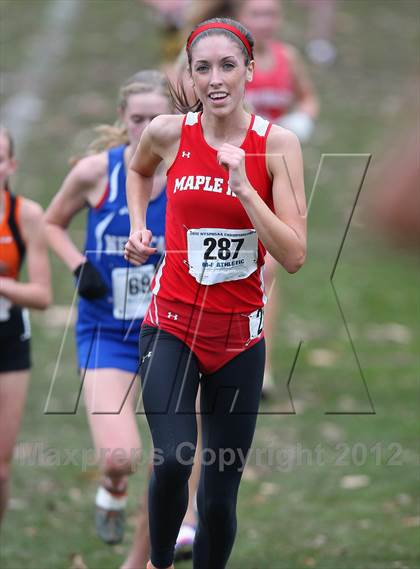 Thumbnail 1 in NYSPHSAA Cross Country Championships (Girls Class C) photogallery.