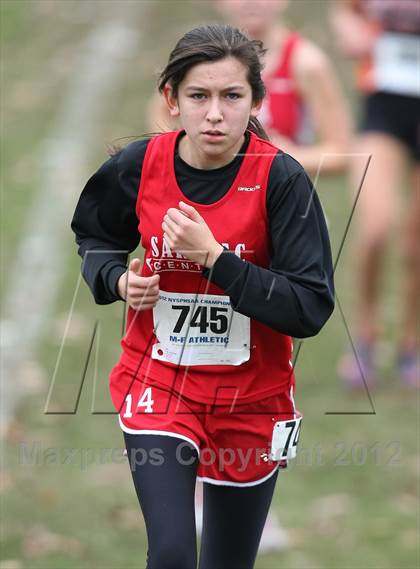 Thumbnail 2 in NYSPHSAA Cross Country Championships (Girls Class C) photogallery.