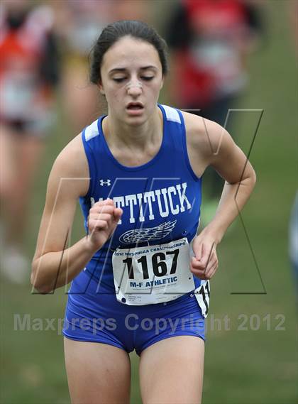Thumbnail 1 in NYSPHSAA Cross Country Championships (Girls Class C) photogallery.