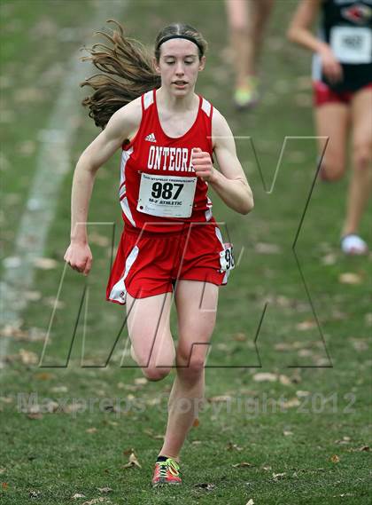 Thumbnail 3 in NYSPHSAA Cross Country Championships (Girls Class C) photogallery.
