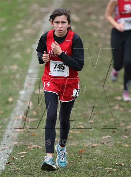 Thumbnail 3 in NYSPHSAA Cross Country Championships (Girls Class C) photogallery.