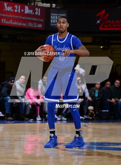 Thumbnail 2 in Saunders Trades & Tech vs Mt. St. Michael Academy (Slam Dunk Tournament) photogallery.