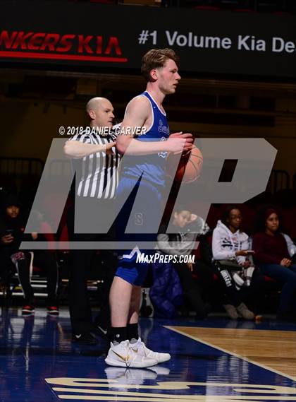 Thumbnail 1 in Saunders Trades & Tech vs Mt. St. Michael Academy (Slam Dunk Tournament) photogallery.