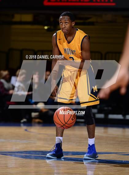 Thumbnail 2 in Saunders Trades & Tech vs Mt. St. Michael Academy (Slam Dunk Tournament) photogallery.