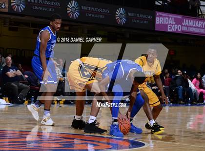 Thumbnail 3 in Saunders Trades & Tech vs Mt. St. Michael Academy (Slam Dunk Tournament) photogallery.
