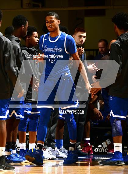Thumbnail 3 in Saunders Trades & Tech vs Mt. St. Michael Academy (Slam Dunk Tournament) photogallery.