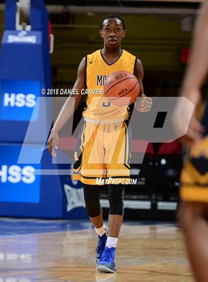 Thumbnail 2 in Saunders Trades & Tech vs Mt. St. Michael Academy (Slam Dunk Tournament) photogallery.