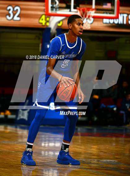 Thumbnail 1 in Saunders Trades & Tech vs Mt. St. Michael Academy (Slam Dunk Tournament) photogallery.