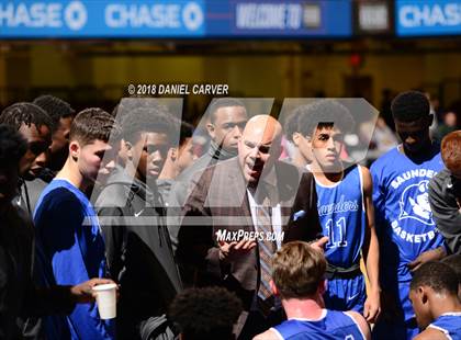 Thumbnail 2 in Saunders Trades & Tech vs Mt. St. Michael Academy (Slam Dunk Tournament) photogallery.