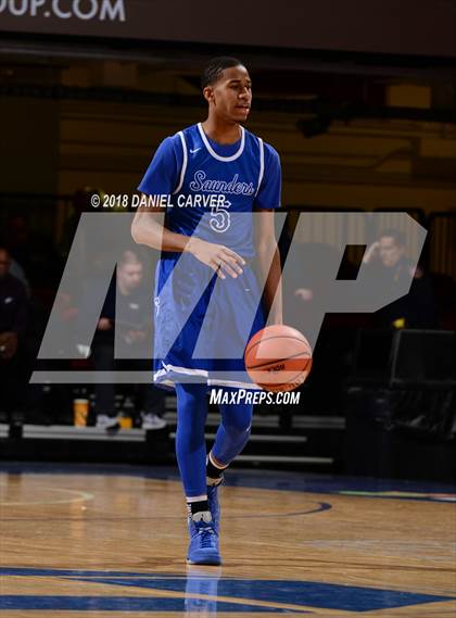 Thumbnail 2 in Saunders Trades & Tech vs Mt. St. Michael Academy (Slam Dunk Tournament) photogallery.