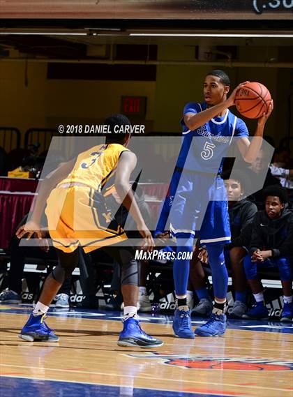 Thumbnail 2 in Saunders Trades & Tech vs Mt. St. Michael Academy (Slam Dunk Tournament) photogallery.