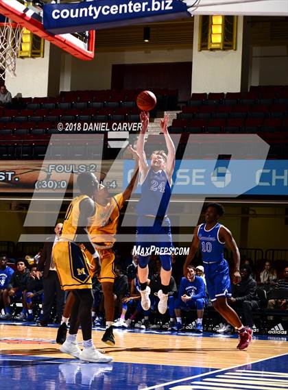Thumbnail 2 in Saunders Trades & Tech vs Mt. St. Michael Academy (Slam Dunk Tournament) photogallery.