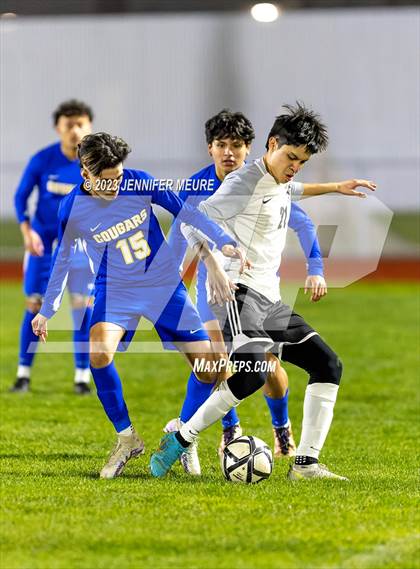 Thumbnail 1 in Newark Memorial vs. Santa Rosa photogallery.