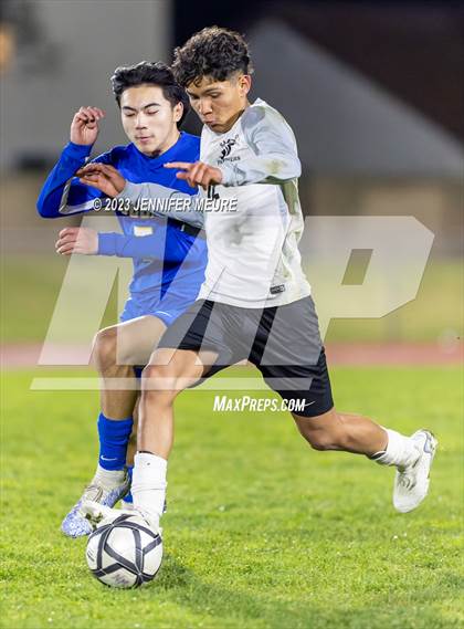 Thumbnail 2 in Newark Memorial vs. Santa Rosa photogallery.