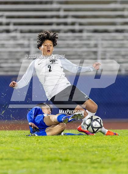 Thumbnail 1 in Newark Memorial vs. Santa Rosa photogallery.
