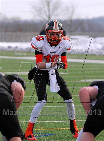 Thumbnail 3 in Clarion Area vs Lakeview (PIAA Class A Quarterfinal) photogallery.
