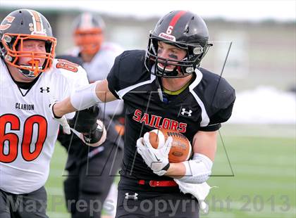 Thumbnail 3 in Clarion Area vs Lakeview (PIAA Class A Quarterfinal) photogallery.