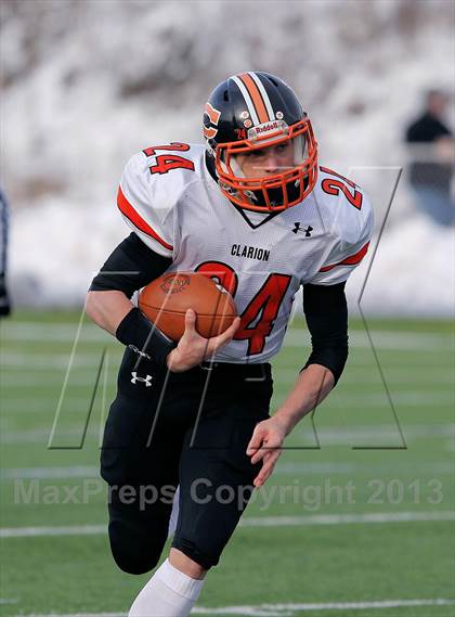 Thumbnail 2 in Clarion Area vs Lakeview (PIAA Class A Quarterfinal) photogallery.