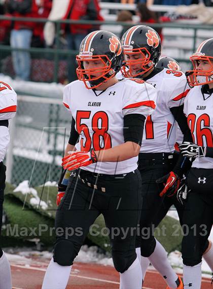 Thumbnail 2 in Clarion Area vs Lakeview (PIAA Class A Quarterfinal) photogallery.