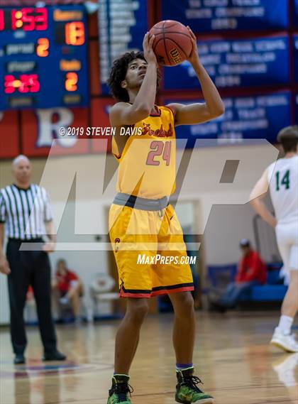 Thumbnail 1 in Sunnyslope vs Chapparral  (Visit Mesa Basketball Challenge) photogallery.