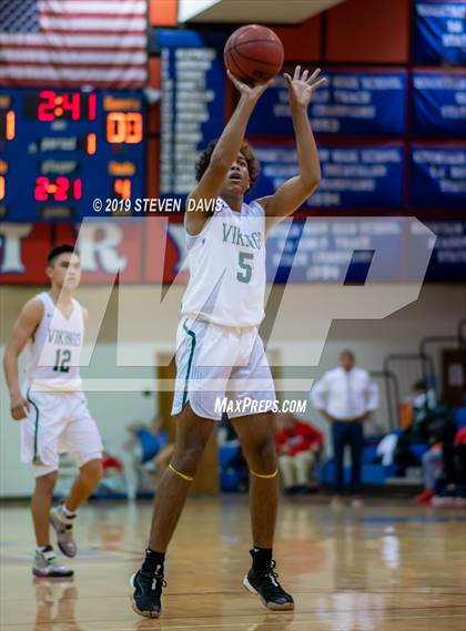 Thumbnail 1 in Sunnyslope vs Chapparral  (Visit Mesa Basketball Challenge) photogallery.