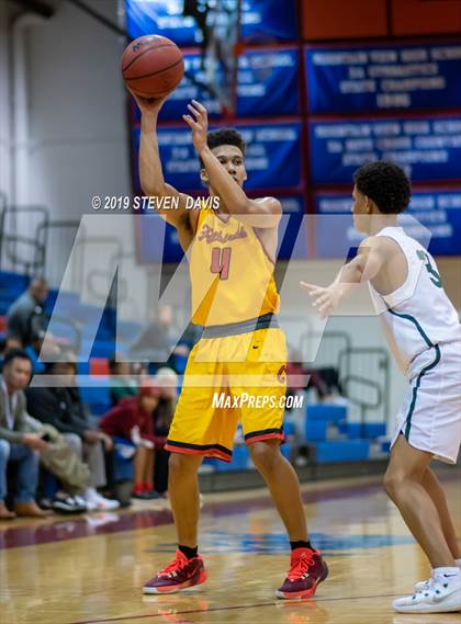 Thumbnail 2 in Sunnyslope vs Chapparral  (Visit Mesa Basketball Challenge) photogallery.