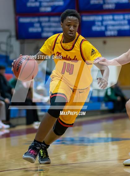 Thumbnail 1 in Sunnyslope vs Chapparral  (Visit Mesa Basketball Challenge) photogallery.