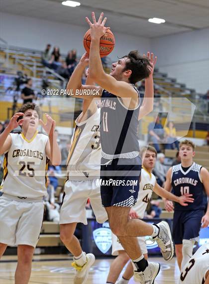 Thumbnail 1 in Elk County Catholic vs DuBois Central Catholic (District IX A Championship) photogallery.