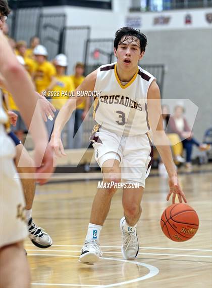 Thumbnail 1 in Elk County Catholic vs DuBois Central Catholic (District IX A Championship) photogallery.
