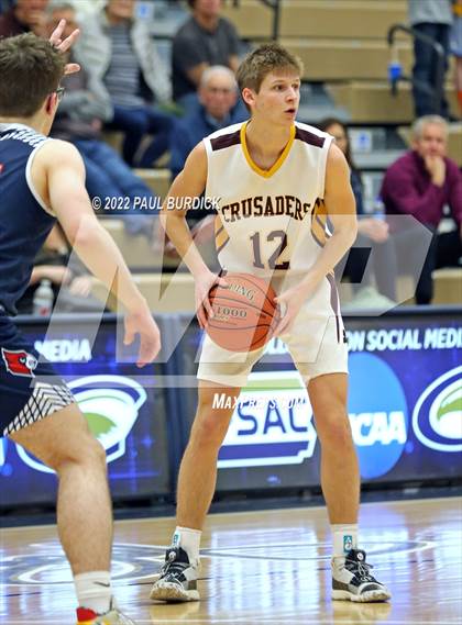 Thumbnail 3 in Elk County Catholic vs DuBois Central Catholic (District IX A Championship) photogallery.