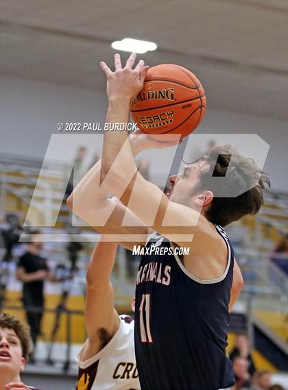 Thumbnail 2 in Elk County Catholic vs DuBois Central Catholic (District IX A Championship) photogallery.