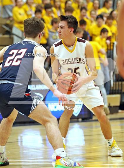 Thumbnail 1 in Elk County Catholic vs DuBois Central Catholic (District IX A Championship) photogallery.