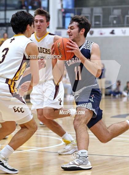 Thumbnail 3 in Elk County Catholic vs DuBois Central Catholic (District IX A Championship) photogallery.