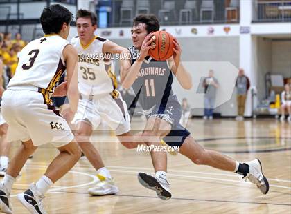 Thumbnail 2 in Elk County Catholic vs DuBois Central Catholic (District IX A Championship) photogallery.