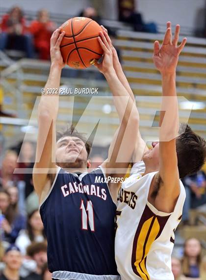 Thumbnail 2 in Elk County Catholic vs DuBois Central Catholic (District IX A Championship) photogallery.