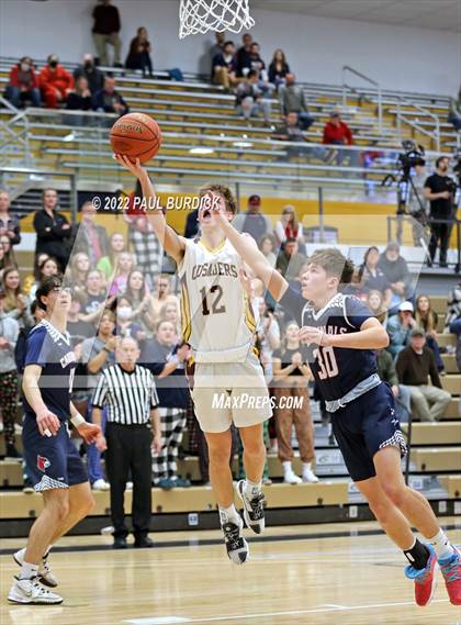 Thumbnail 3 in Elk County Catholic vs DuBois Central Catholic (District IX A Championship) photogallery.