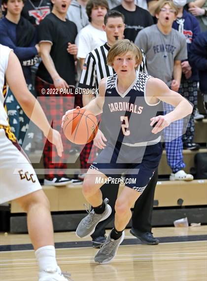 Thumbnail 1 in Elk County Catholic vs DuBois Central Catholic (District IX A Championship) photogallery.