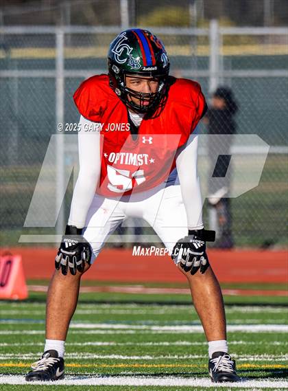 Thumbnail 1 in Sacramento Optimist All-Star Football North vs South photogallery.
